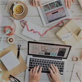 images de la création d'un site web pour agence de mariage